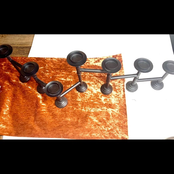 Black multi candle holder - Picture 5 of 8